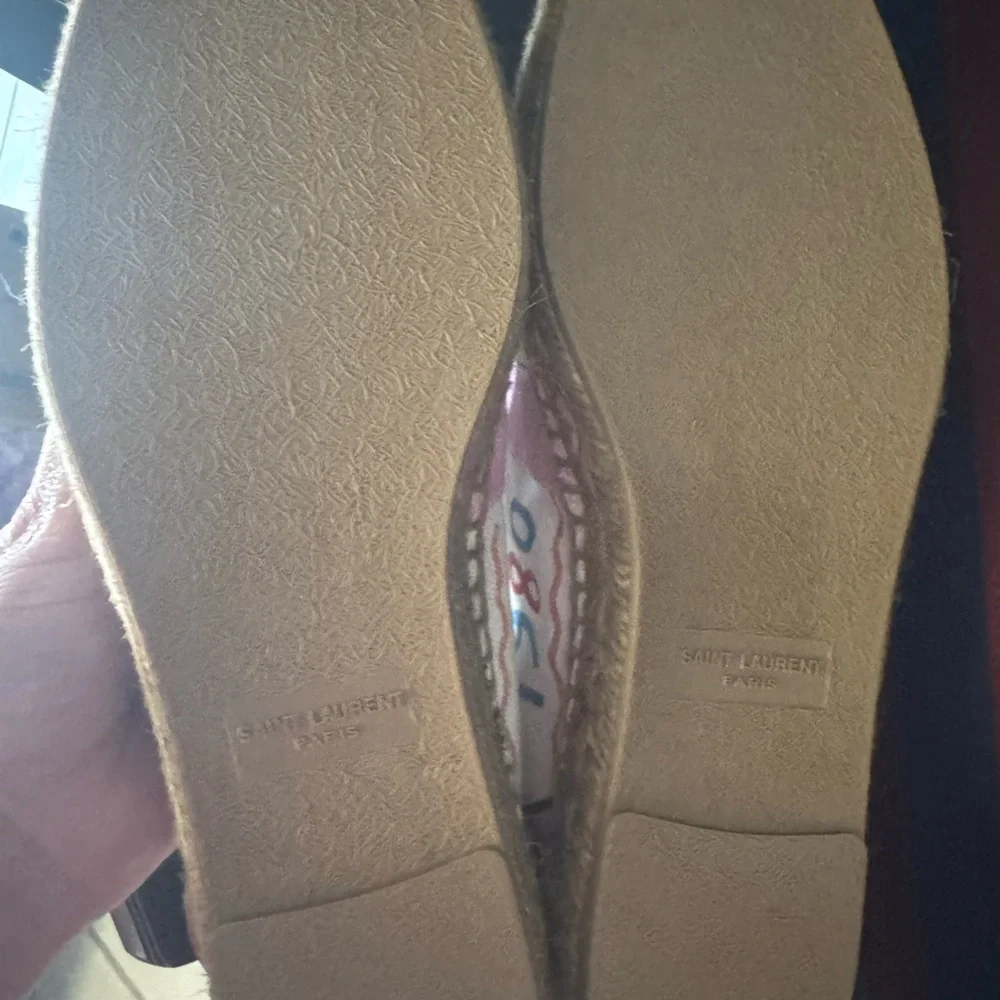 Yves Saint Laurent Perseo Canvas Espadrilles European Sz 41, US 10.5 or 10. New - Picture 11 of 16